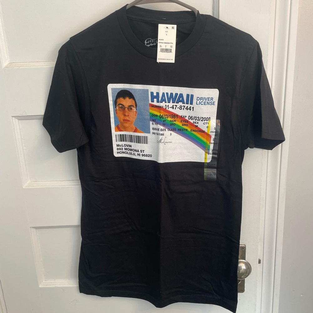 Superbad Shirt NWT